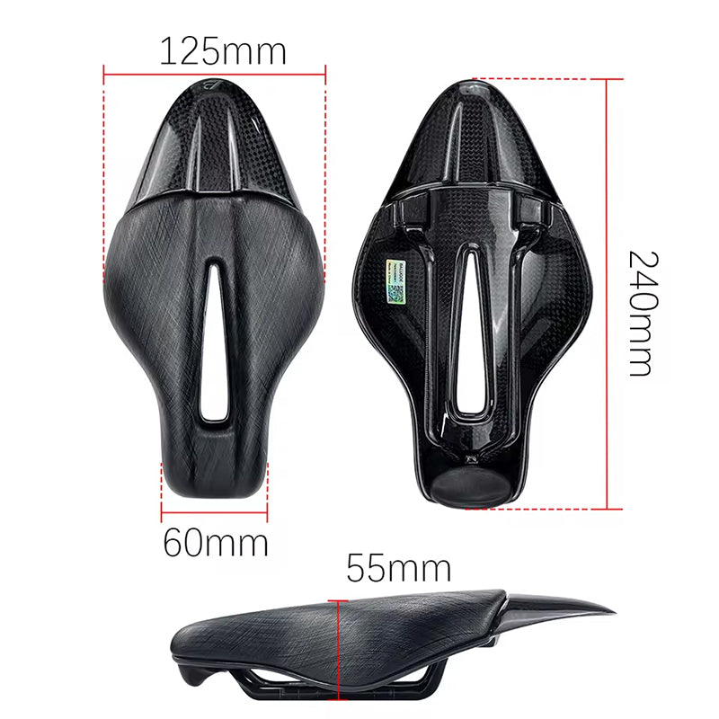 American Smart EP TT Time Trial and MTB cycling saddle, seatless triathlon bike saddle for road and fixed-gear bikes.