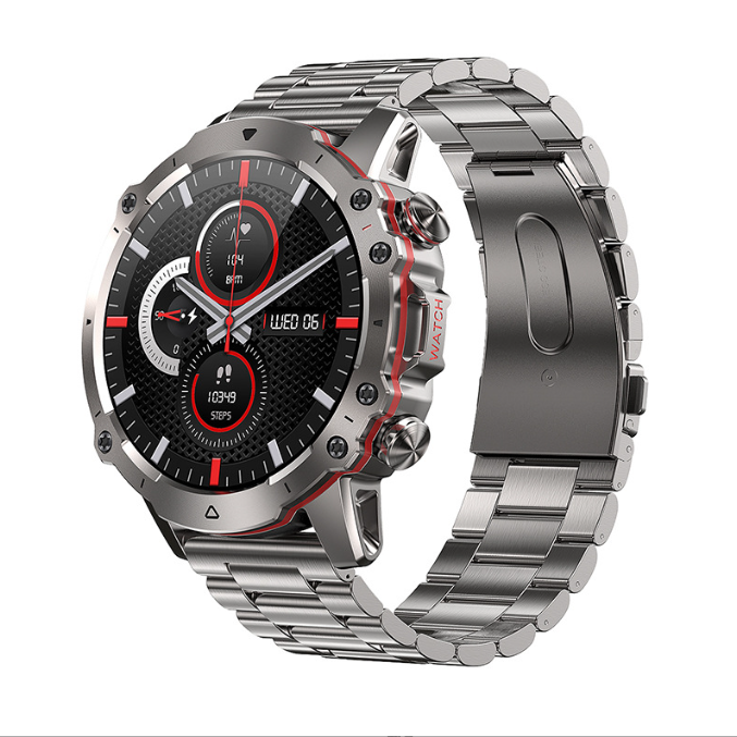 AK56 smartwatch high definition Bluetooth voice call outdoor three prevention heart rate and blood pressure monitoring - American Smart