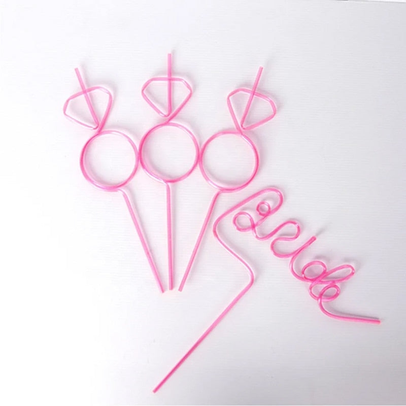 Bride to be babe Straw beach pool Wedding Engagement Bridal Shower Bachelorette hen Party Bach Bash Decoration bridesmaid Gift - American Smart