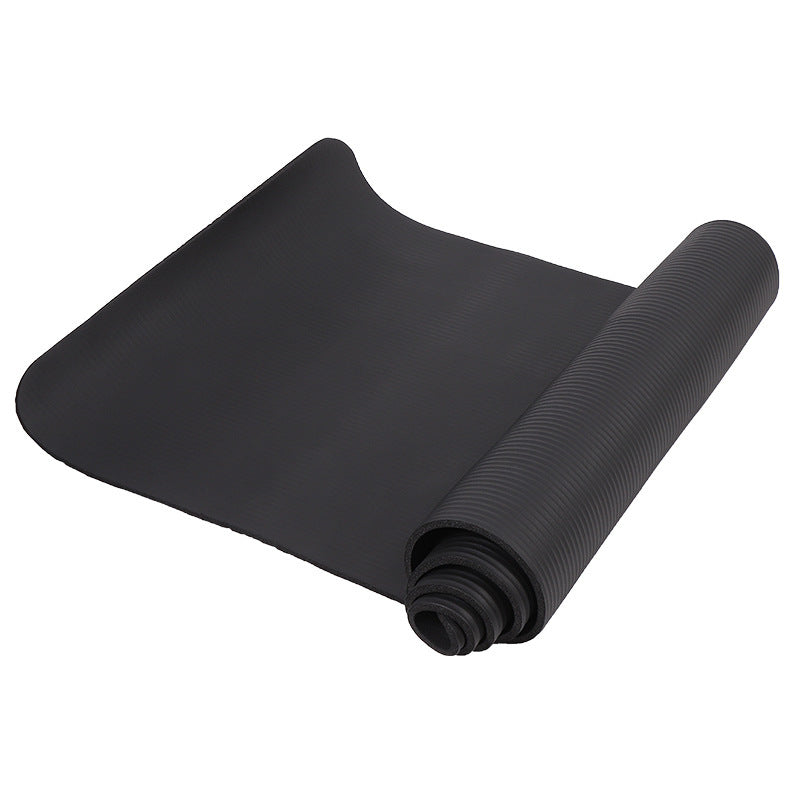 Extra-long American Smart EP yoga and fitness mat, 200cm by 80cm, with 20mm thickness, suitable for Pilates, gym, and floor exercises.