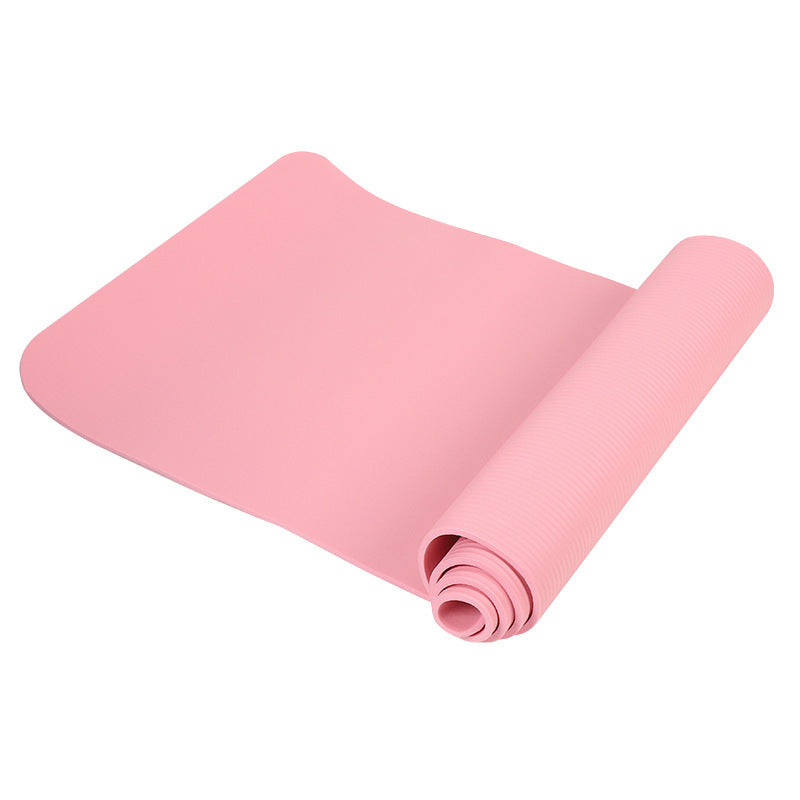 Extra-long American Smart EP yoga and fitness mat, 200cm by 80cm, suitable for Pilates, gym, and floor exercises.