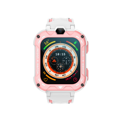 Children's smart watch by American Smart with GPS, 4G connectivity, camera, video, and call features in a sleek design.