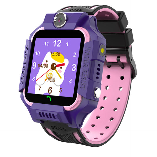 American Smart Q19 5th 6th gen GPS kids' smart watch with 4G waterproof video call and positioning features.