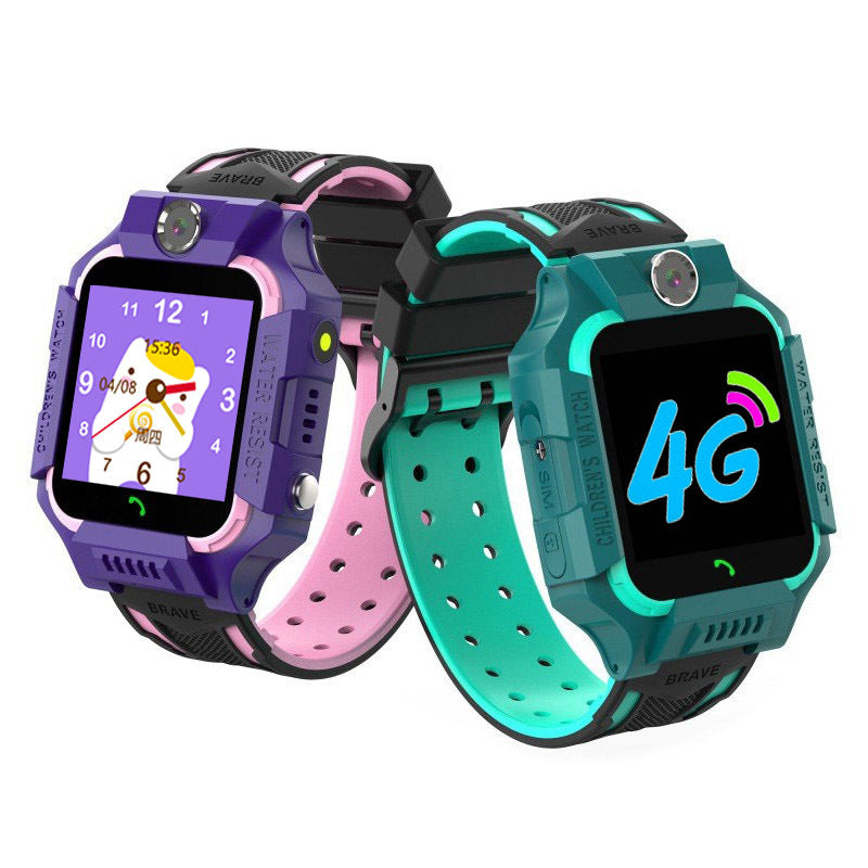 American Smart Q19 5th 6th gen GPS kids' smartwatch with 4G waterproof video call feature, showing the watch face and display.