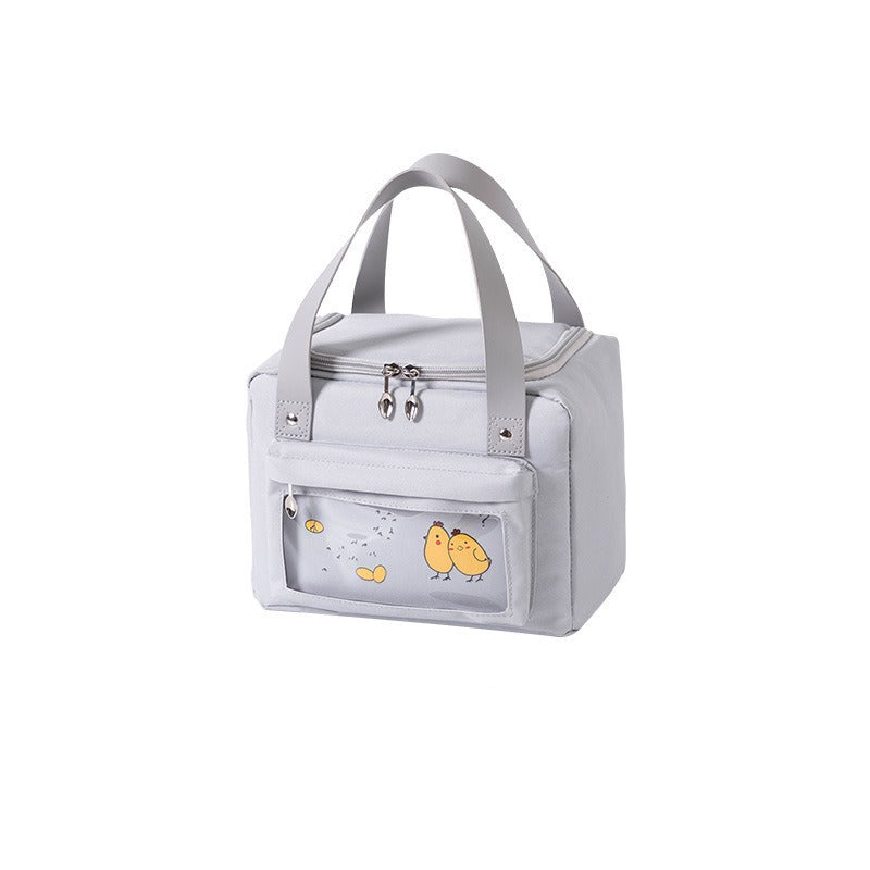 American Smart EP thermal lunch bag with insulated design, portable outdoor picnic and student lunch box in Japanese style.