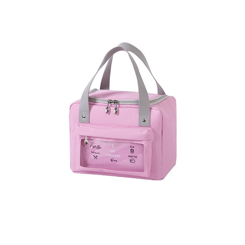 American Smart EP lunch bag with thermal insulation, portable outdoor picnic and student lunch box bag in a compact design.
