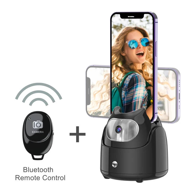 American Smart EP 360° rotation face tracking gimbal phone holder with AI face recognition for live vlog videos