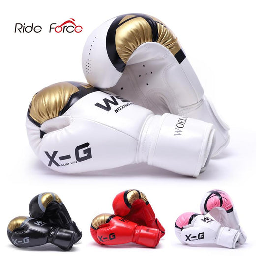 American Smart PU kick boxing gloves for men and women, suitable for MMA, Muay Thai, and Sanda training, adult and kids equipment