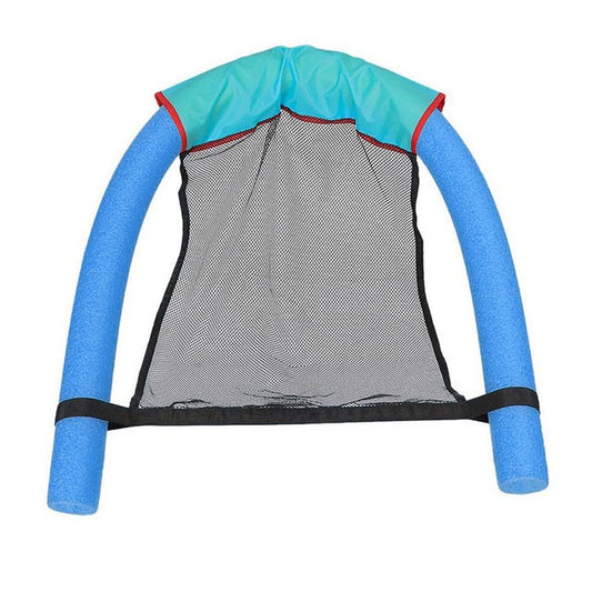 American Smart EP noodle floating chair with water toys, lounge design, and swimming sticks for pool relaxation and water fun.