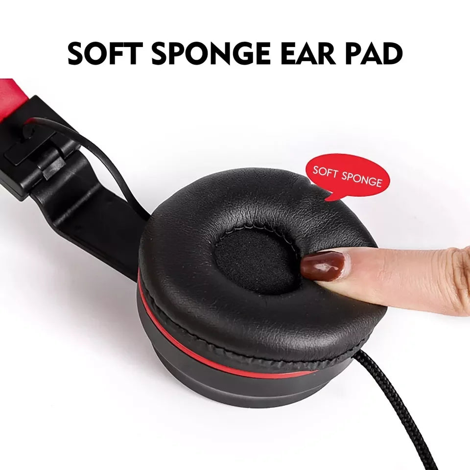 American Smart EP wired gaming earphones with microphone, head-mounted design for e-sports, phone calls, and computer gaming.