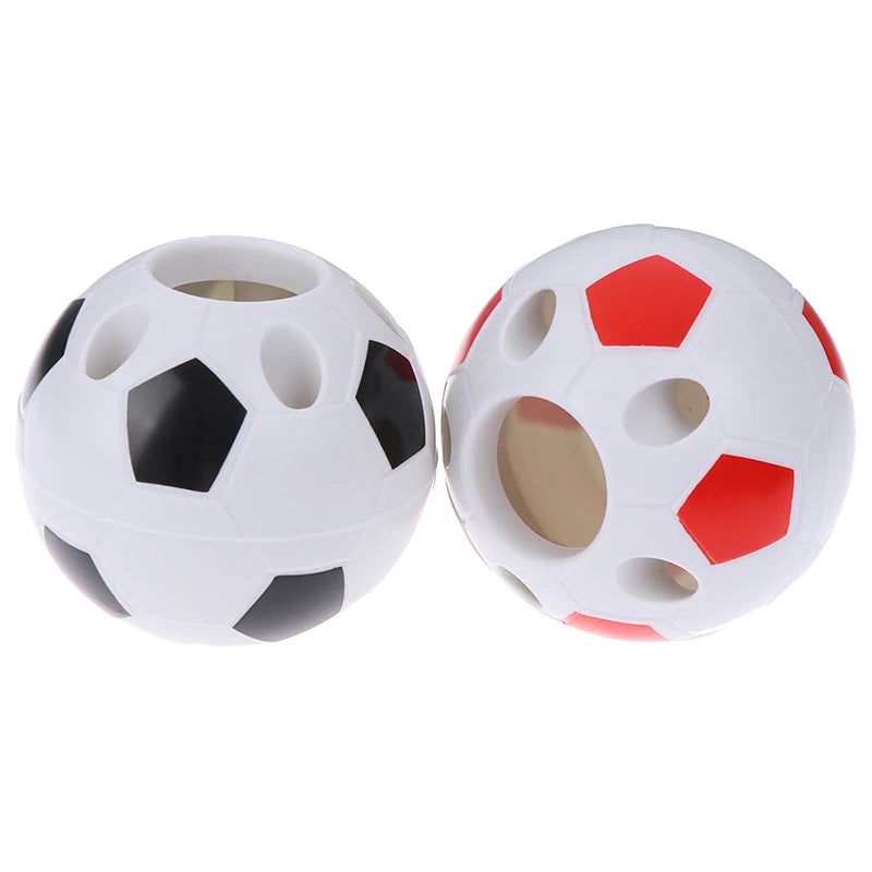 American Smart football-shaped pencil holder with a soccer design, ideal for desk organization and home or student gifts.
