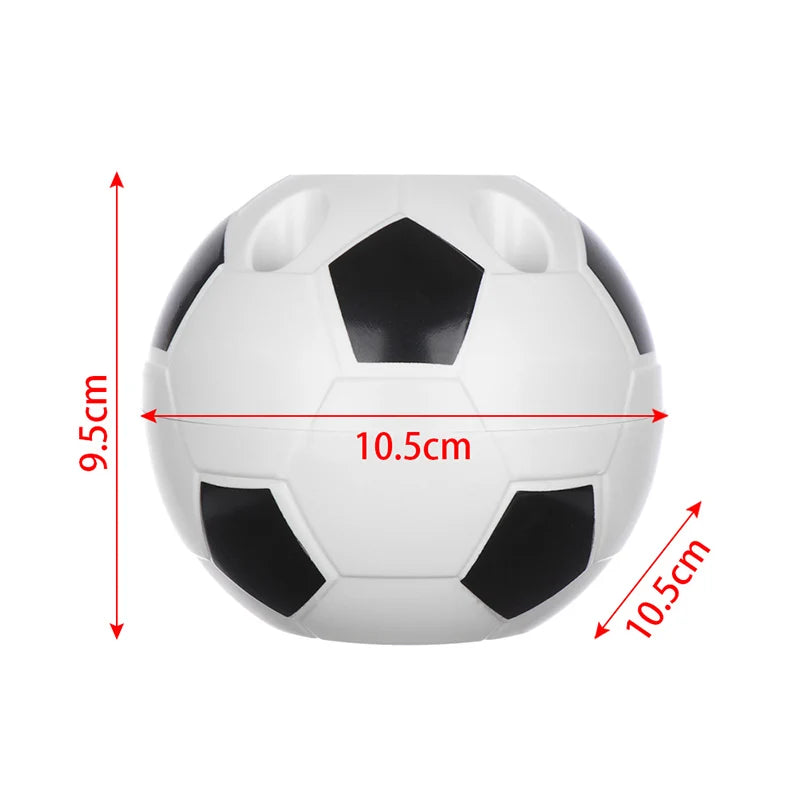 American Smart football-shaped pen and toothbrush holder, desk organizer, perfect for home decor and student gifts.