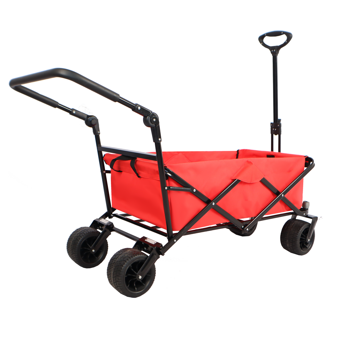 American Smart utility garden cart with customized color, folding camping trolley, outdoor picnic beach wagon, and sturdy wheels.