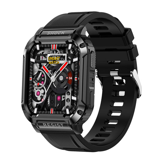 American Smart NK36 Bluetooth smartwatch displaying heart rate, blood pressure, blood oxygen levels, and multi-sport mode features.