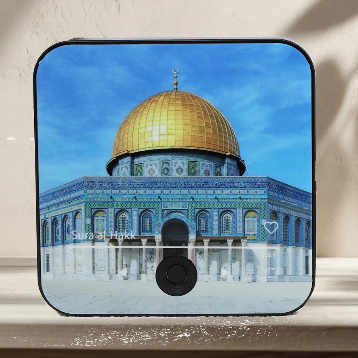 Altoparlante magnetico Surah Altoparlante Corano per frigorifero Regalo islamico Regalo musulmano Ramadan e Eid Lettore Surah | Regalo musulmano 2025 - American Smart