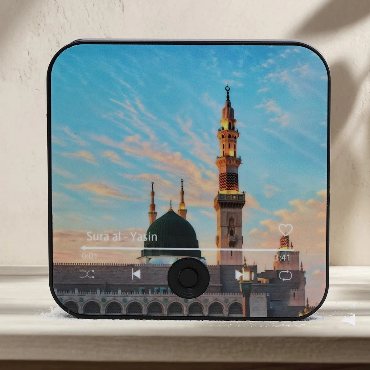 Altoparlante magnetico Surah Altoparlante Corano per frigorifero Regalo islamico Regalo musulmano Ramadan e Eid Lettore Surah | Regalo musulmano 2025 - American Smart