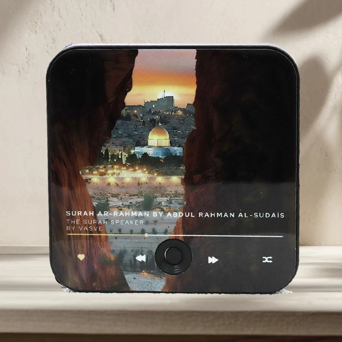 Altoparlante magnetico Surah Altoparlante Corano per frigorifero Regalo islamico Regalo musulmano Ramadan e Eid Lettore Surah | Regalo musulmano 2025 - American Smart