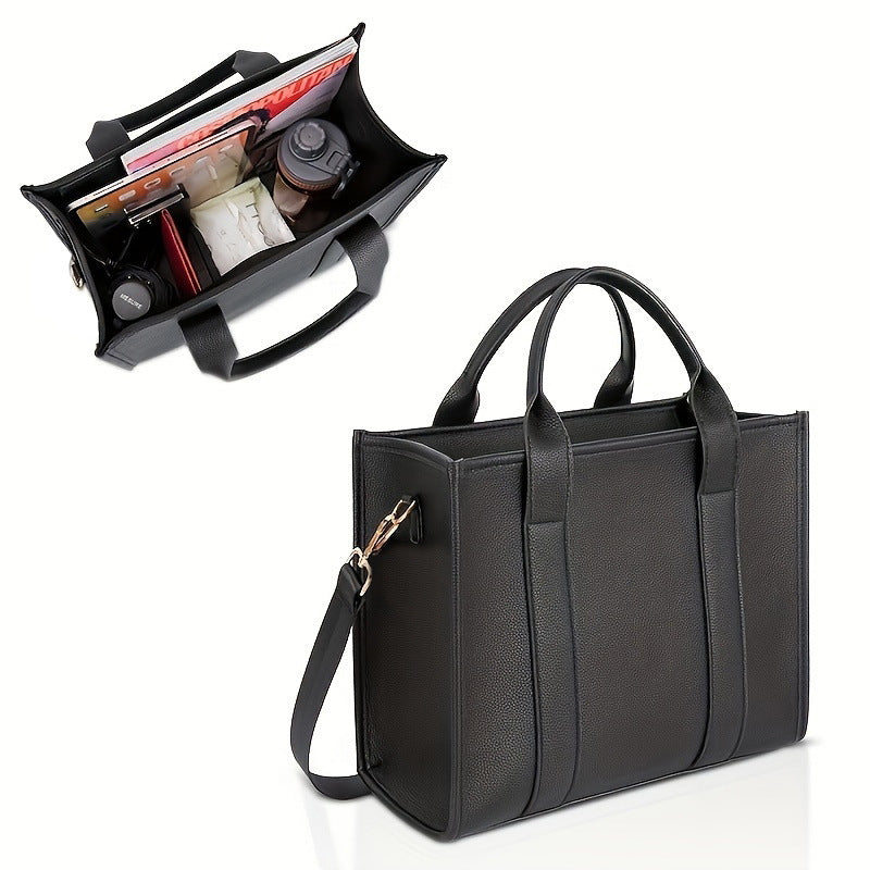 American Smart EP small women's trendy tote bag with single shoulder and crossbody strap, stylish fashion accessory.