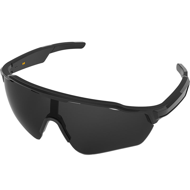 American Smart HY-C8 AI Bluetooth glasses with earphones for multilingual conference translation and simultaneous interpretation.