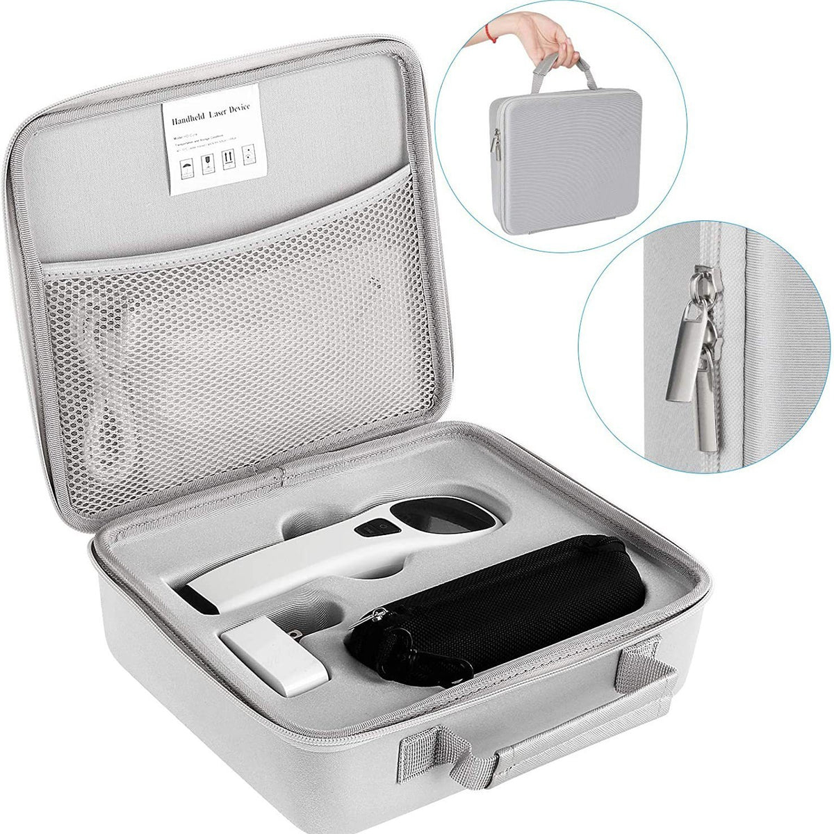 American Smart EP red light therapy device massager with laser light therapy for pain relief and skin treatment.