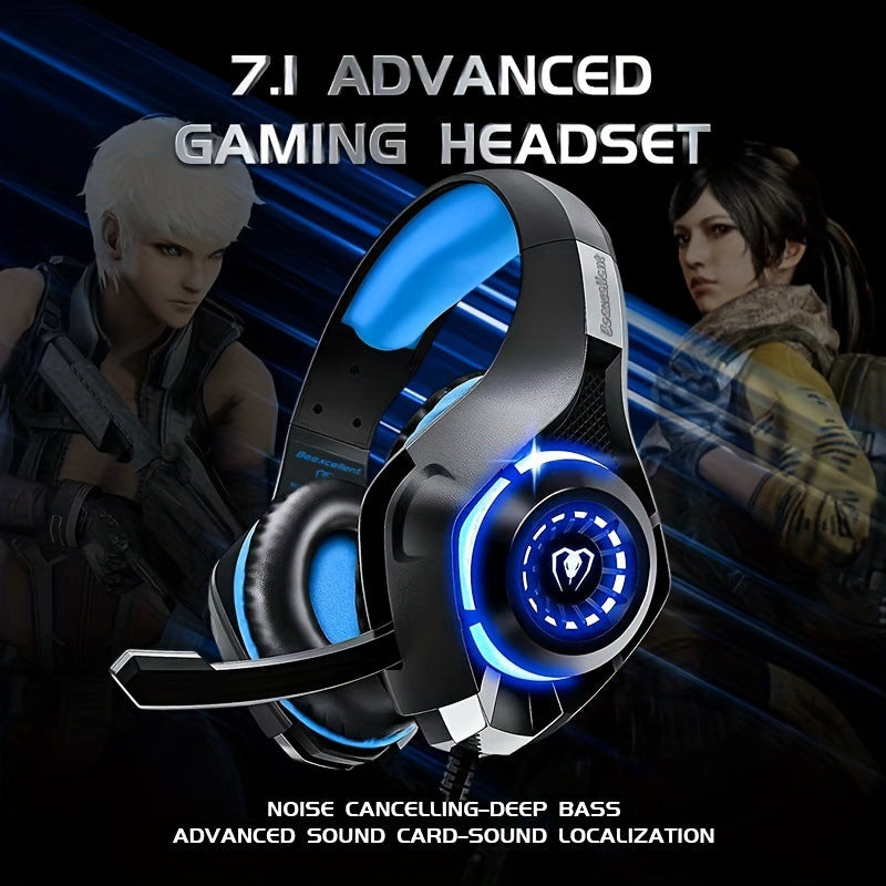 American Smart EP gaming wired earphones with illuminated RGB lighting and in-ear design for immersive sound.
