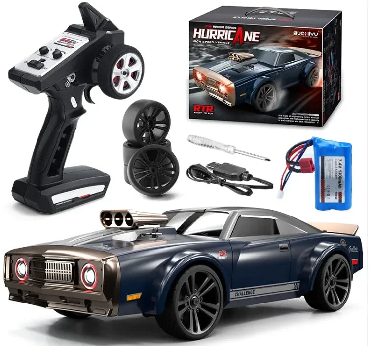 American Smart EP remote control brushless high-speed off-road diecast vehicle with rugged tires and detailed exterior.