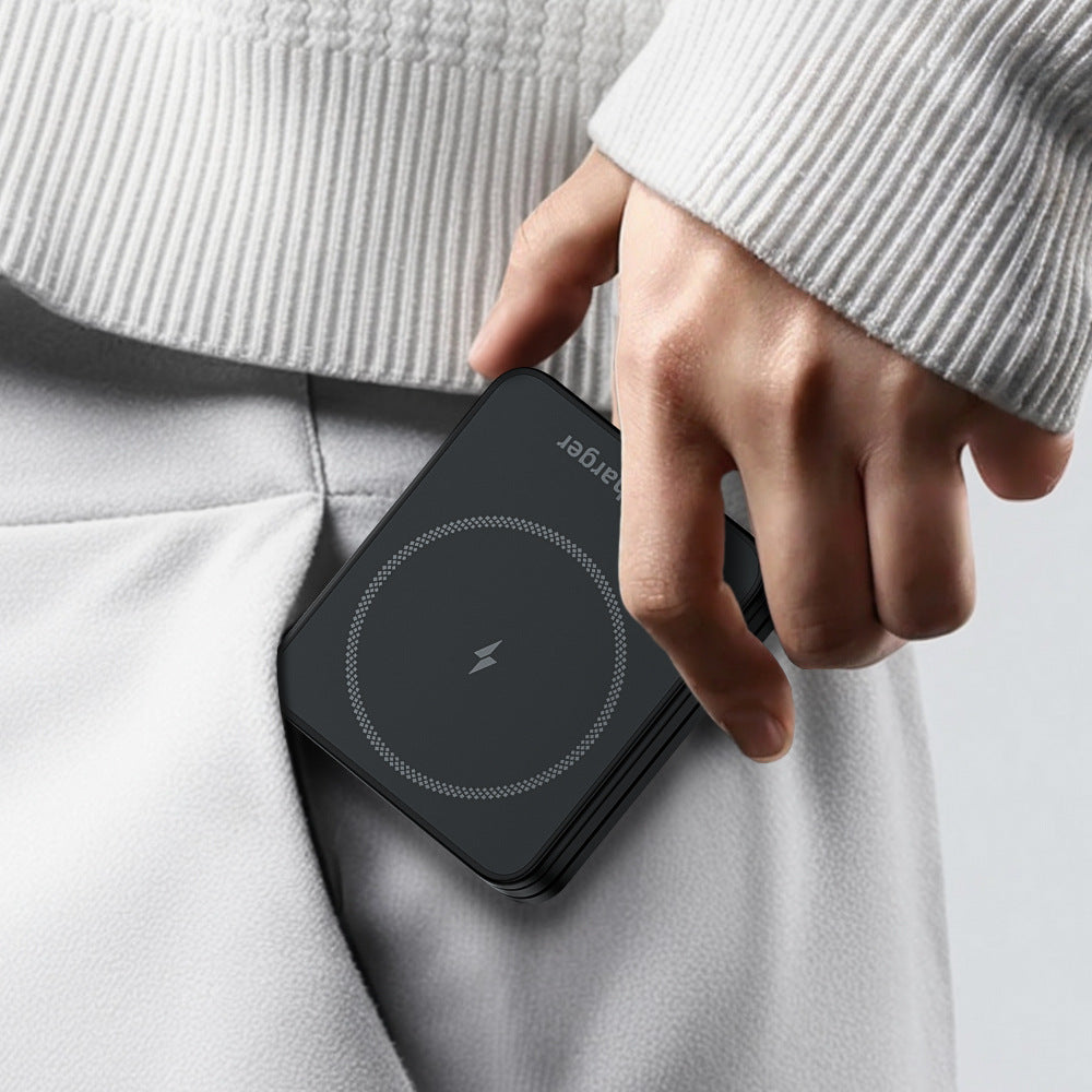 American Smart EP 3-in-1 wireless charger with magnetic foldable stand for iPhone, offering versatile charging and holding functionality.