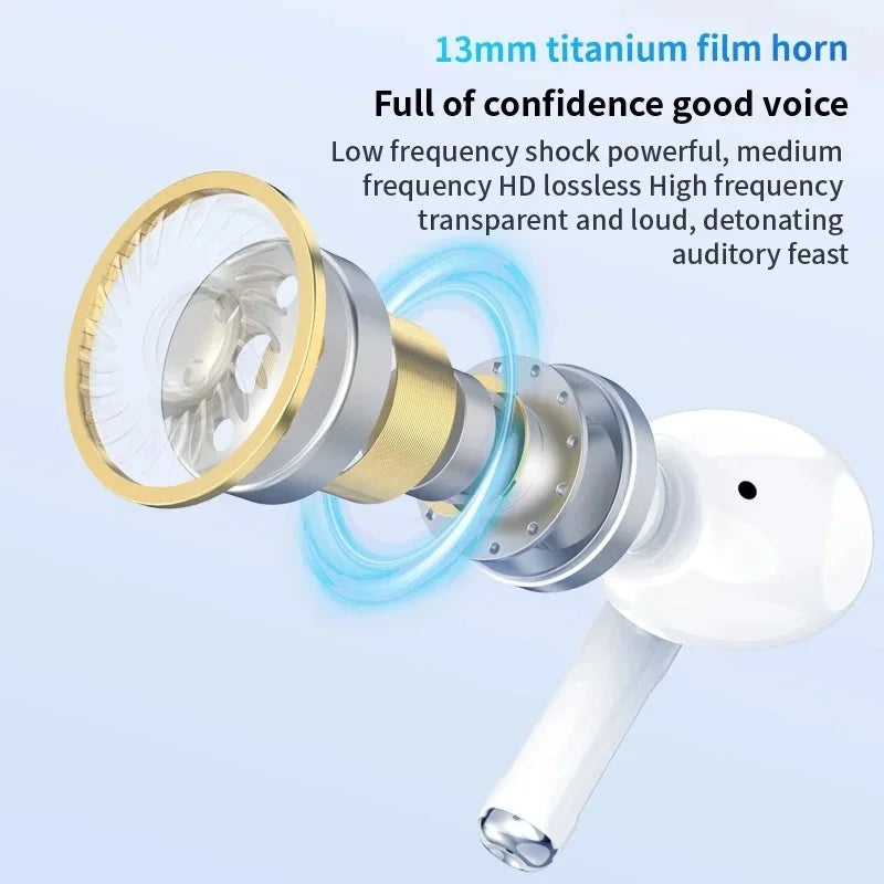 Air pro bluetooth earphones Bluetooth 5.3 auriculares Earbuds Gaming Headset For iPhone Apple Xiaomi Android phone - American Smart