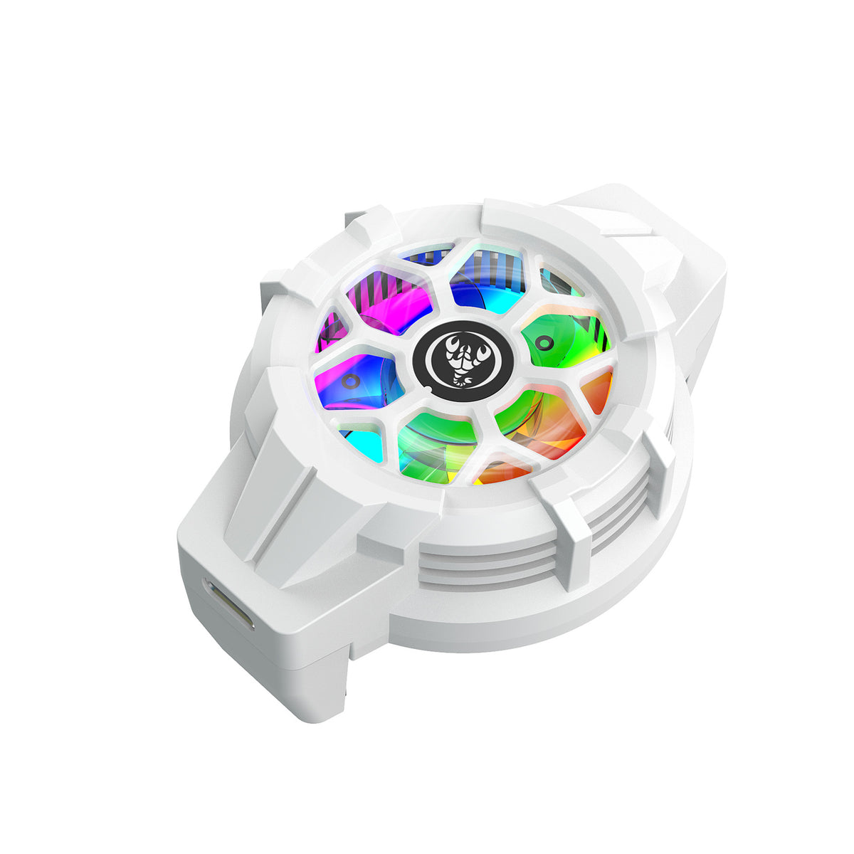 American Smart EP gaming phone cooling clip with 5D9CAC6 semiconductor heat dissipation for effective back heat reduction.