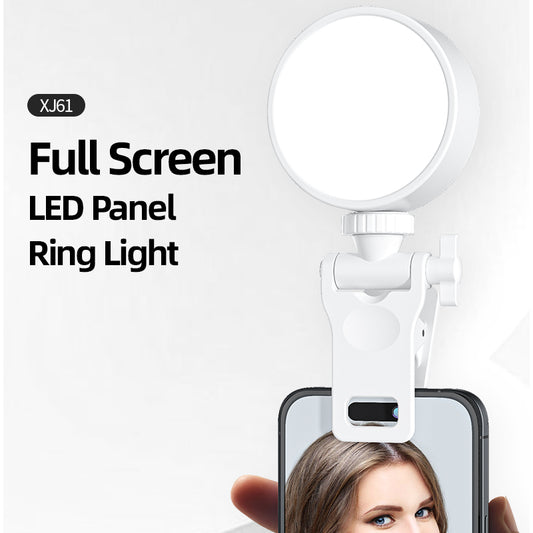 Mini fill light by American Smart - EP, magnetic pocket selfie light ideal for mobile videos, selfies, and video conferencing.