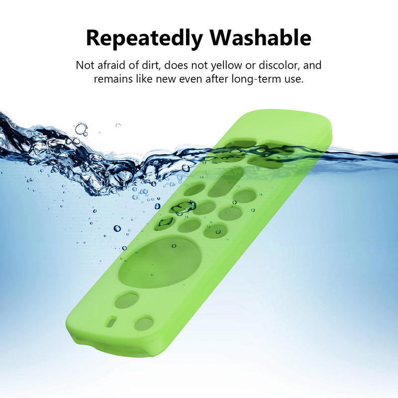 American Smart silicone remote control case for Fire TV Stick HD/4K (2025 model), anti-slip, dustproof, shockproof protective cover