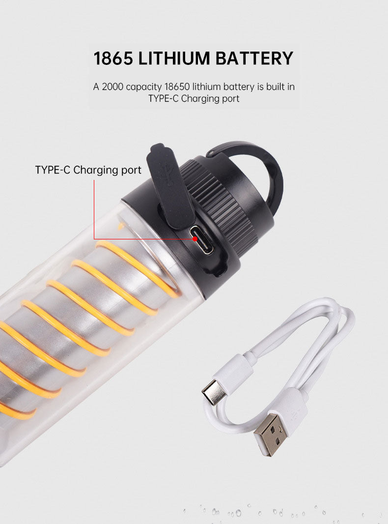 Outdoor Camping Light Portable Night Light Portable Flashlight Tripod Stand Lighting Lighthouse Marquee Tent Atmosphere Light - American Smart