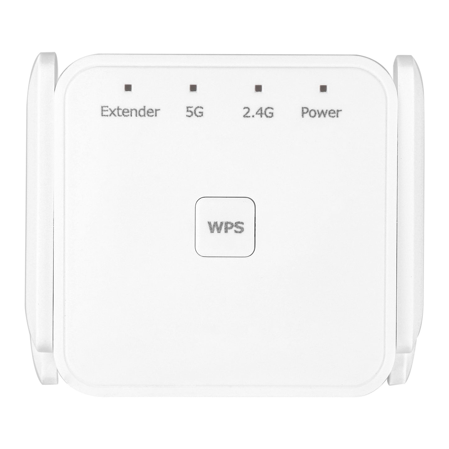 American Smart AC1200M dual band WiFi repeater extending 5G high-power wireless signal with signal amplifier and extender functionality.