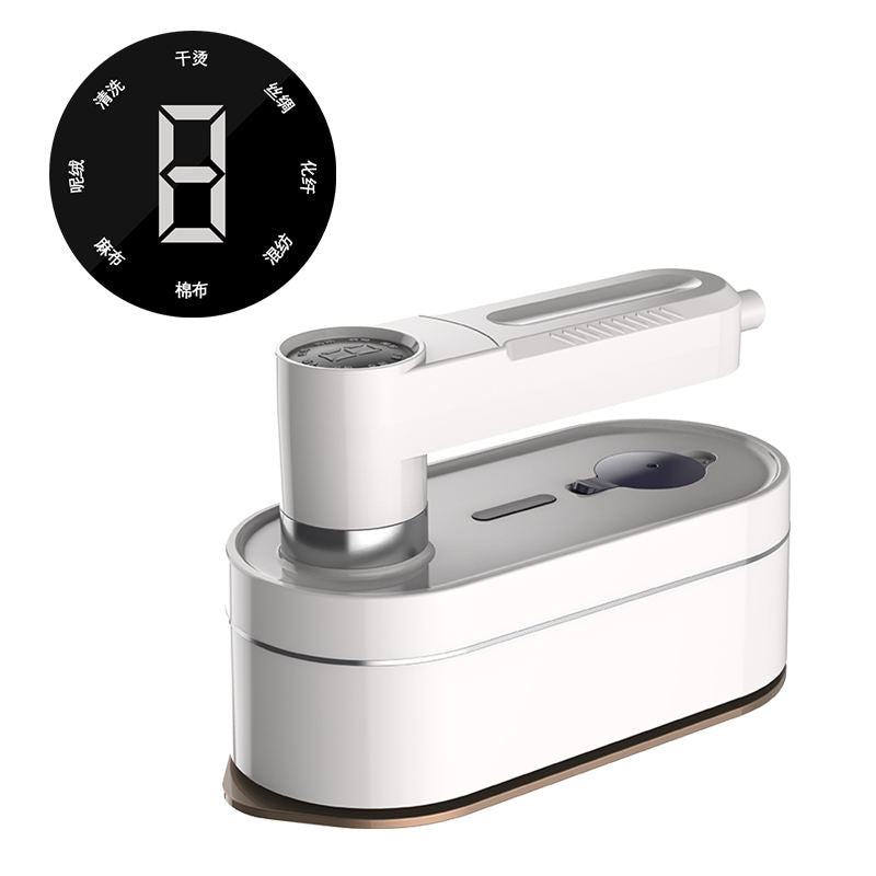 Portable American Smart EP handheld garment steamer with 1200W quick heat for clothes and fabrics, ideal for travel.
