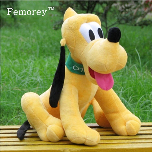 Kawaii 30cm Pluto plush toy from American Smart, featuring soft stuffed dog with cartoon design suitable for children and Christmas gifts.