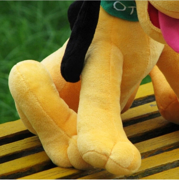 Kawaii 30cm Pluto plush toy by American Smart, depicting a cute Disney-style dog character with soft fabric, ideal for children.