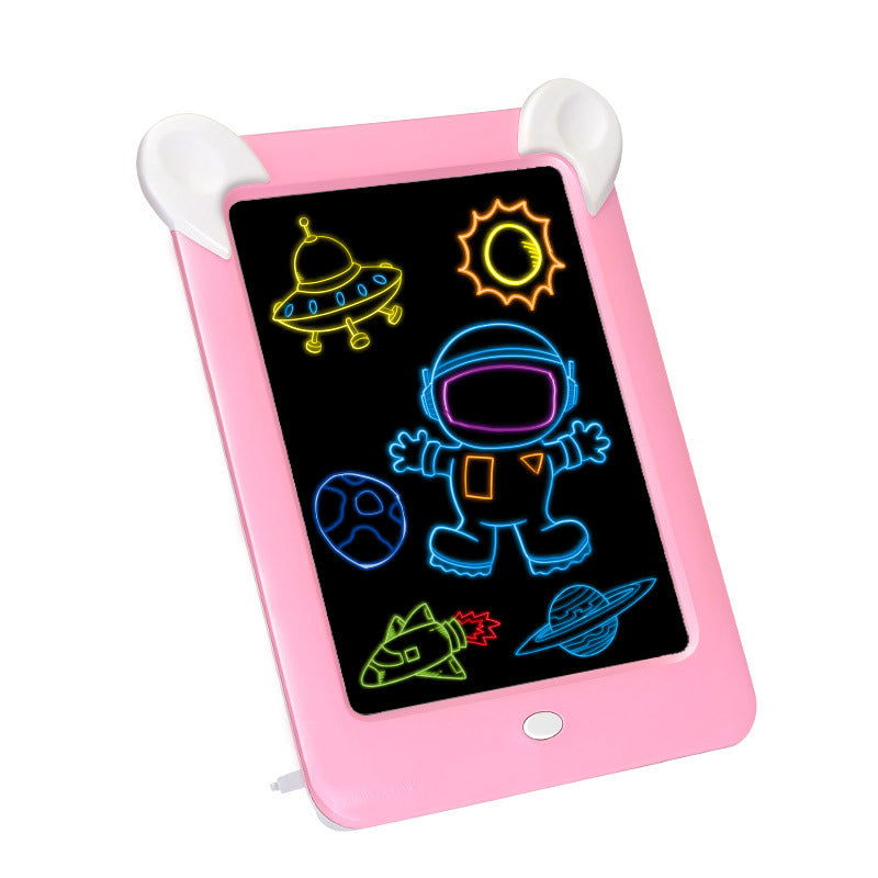 American Smart 3D magic drawing pad for children with colorful 3D effects, fun action toy figure design for creative play