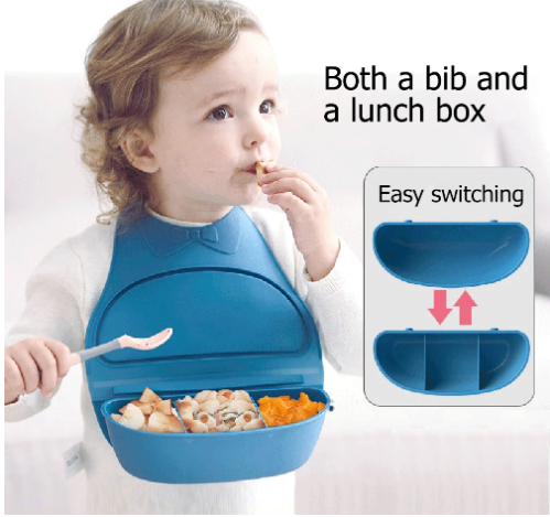 American Smart waterproof 3D baby bibs with soft plastic material, featuring cartoon designs for newborn feeding and saliva absorption.