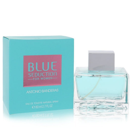 Blue Seduction by Antonio Banderas Eau De Toilette Spray 2.7 oz (Women) - American Smart