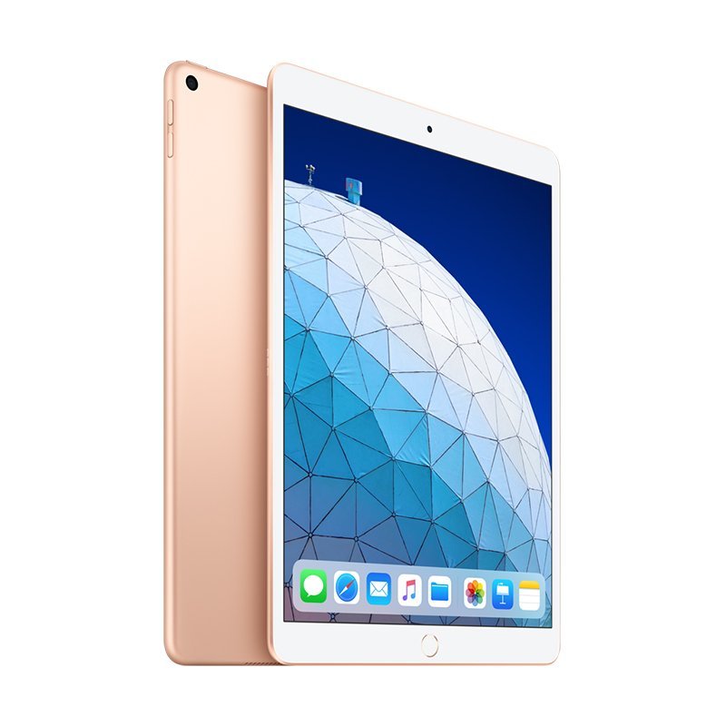 Apple iPad Air 10.5-inch tablet with TouchID, 256GB storage, in deep gray, featuring A12 chip, from American Smart.