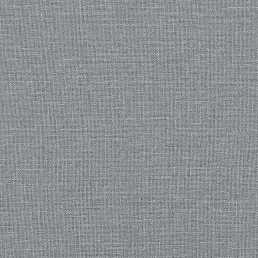 Light grey fabric massage recliner chair by American Smart featuring ergonomic armrests and plush cushioning.