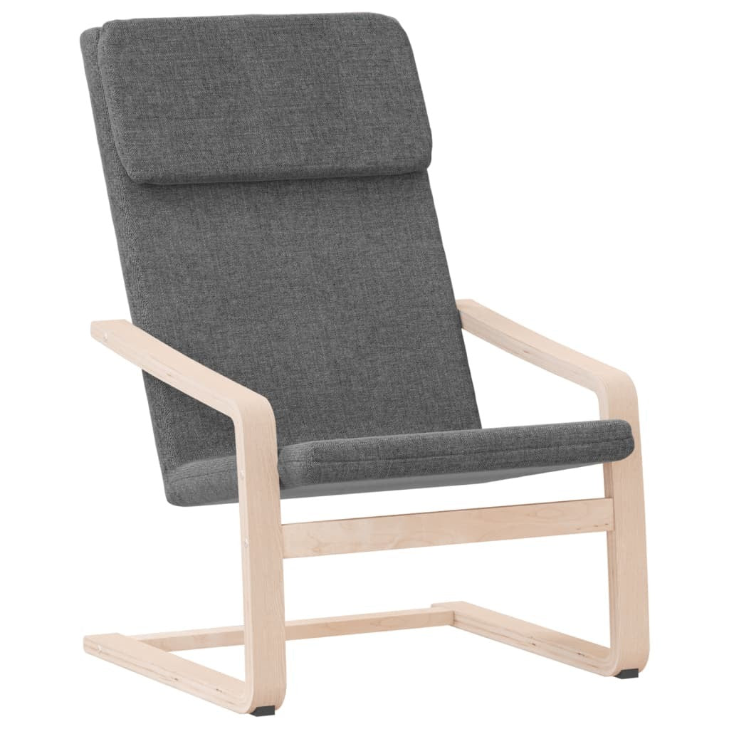 Dark gray fabric relaxing arm chair by American Smart WB, featuring a plush recliner design for comfortable seating.