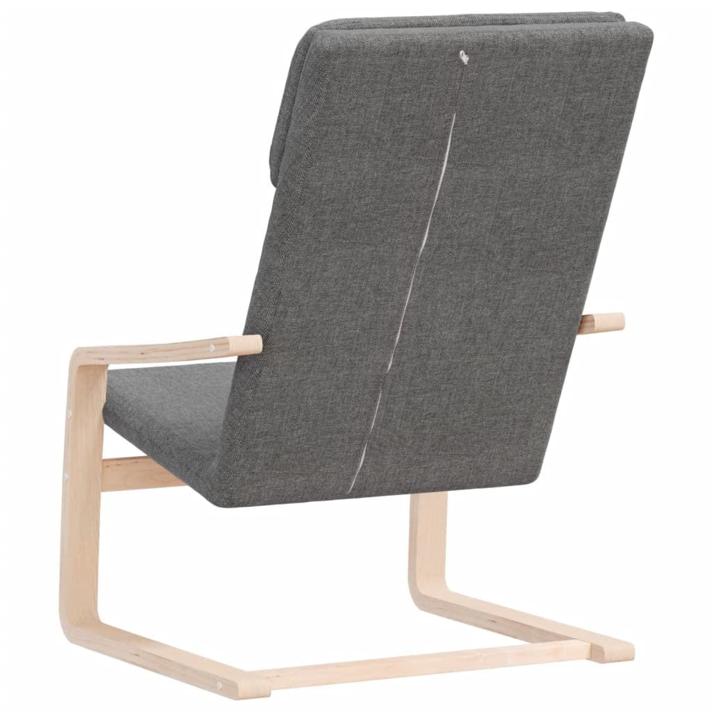 Dark gray fabric relaxing arm chair by American Smart WB, showcasing plush cushioning and modern recliner design.