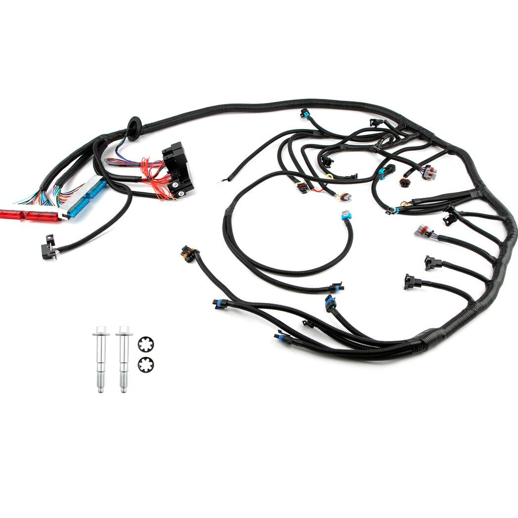 Automotive wiring harness for LS trucks with T56, Th350, Th400, 36-inch length, compatible with 1999-2006 models, by American Smart.