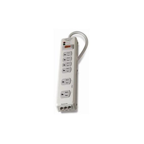 American Smart Surge PRT 6OT strip with multiple outlets and surge protection, designed for safe power distribution.