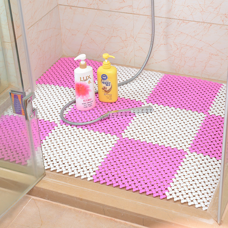 American Smart Big Foot 30x30cm bathroom mat with drainage cushion, suitable for toilet and kitchen ground areas.