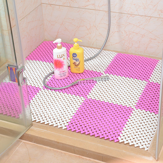 American Smart Big Foot 30x30cm bathroom mat with drainage cushion, suitable for toilet and kitchen ground areas.