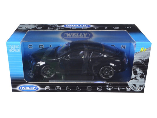 Bentley Continental Supersports Black 1/18 Diecast Car Model by Welly - American Smart