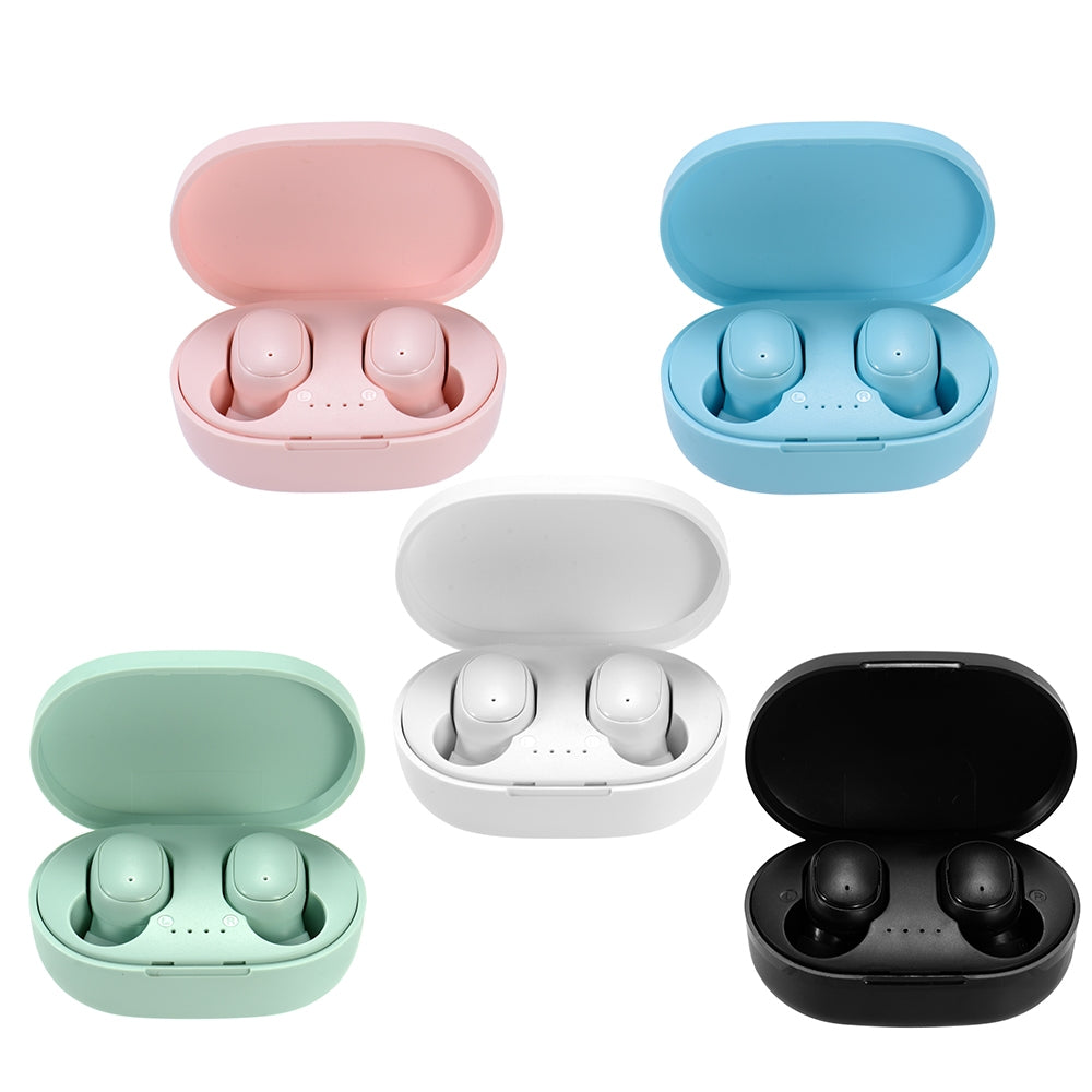 A6s Pro Bluetooth Headset Multicolor Binaural Communication Stereo Wireless Headphone Pink - American Smart
