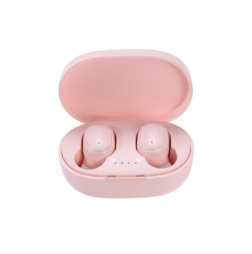 A6s Pro Bluetooth Headset Multicolor Binaural Communication Stereo Wireless Headphone Pink - American Smart